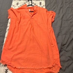 Size small orange dres